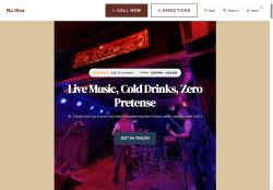 Preview of your live website