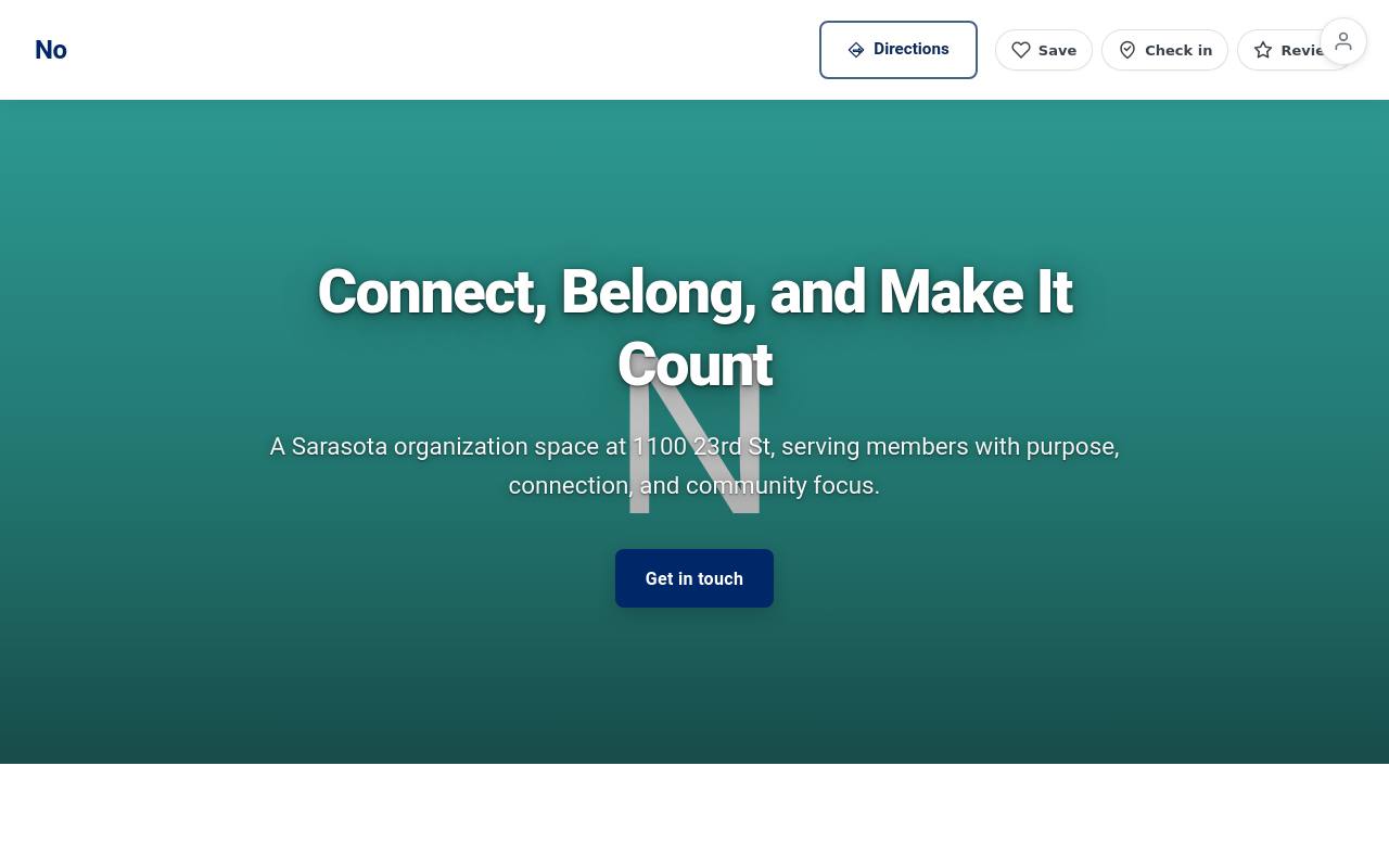 Preview of your live website