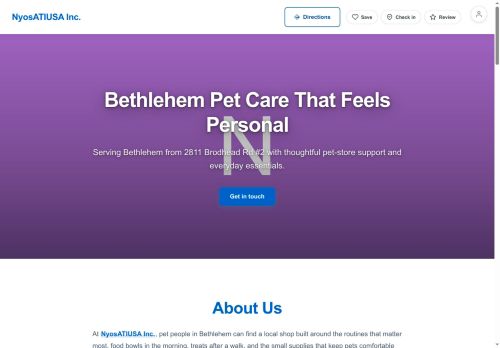 Preview of your live website