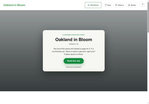 Preview of your live website