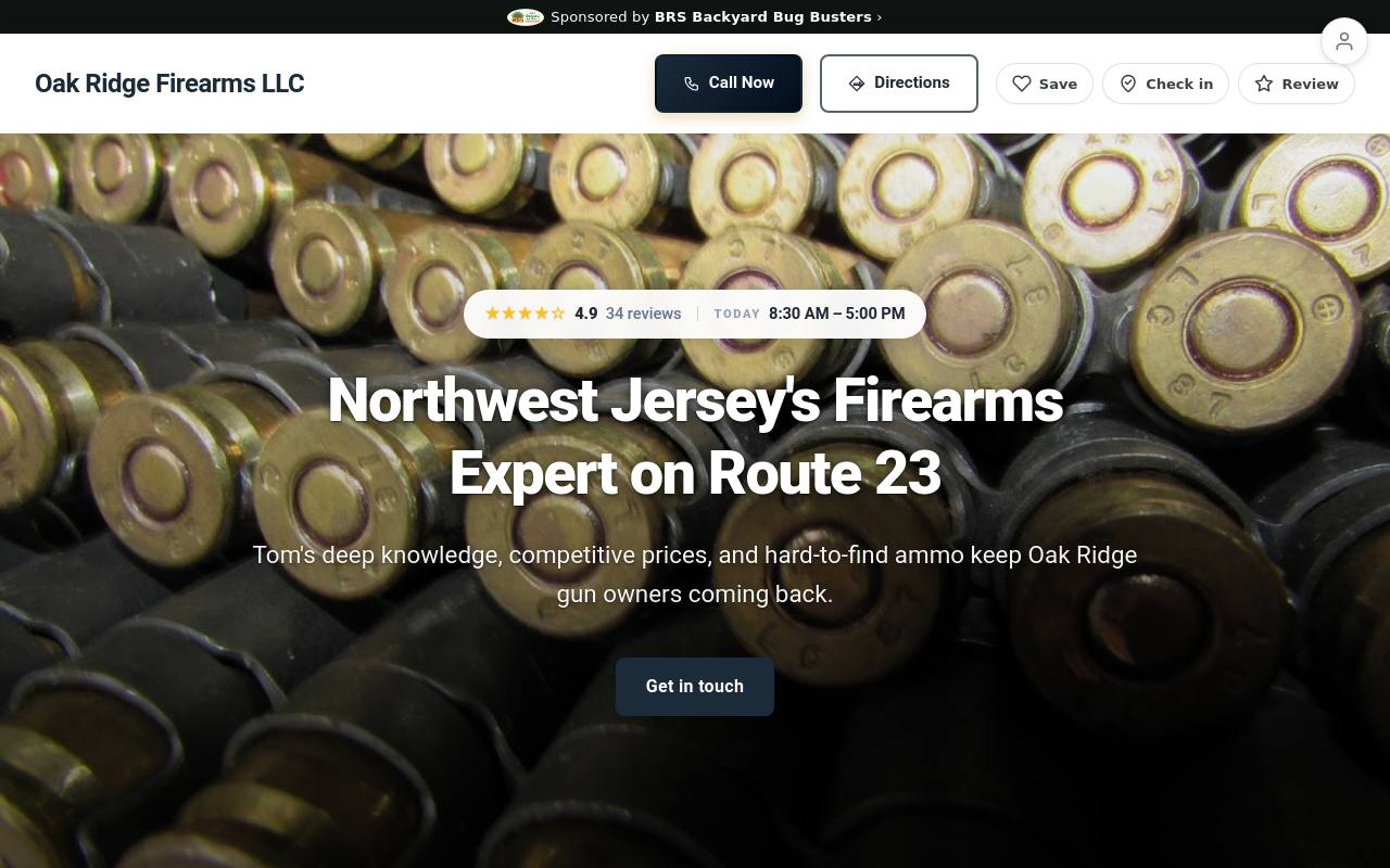 Preview of your live website