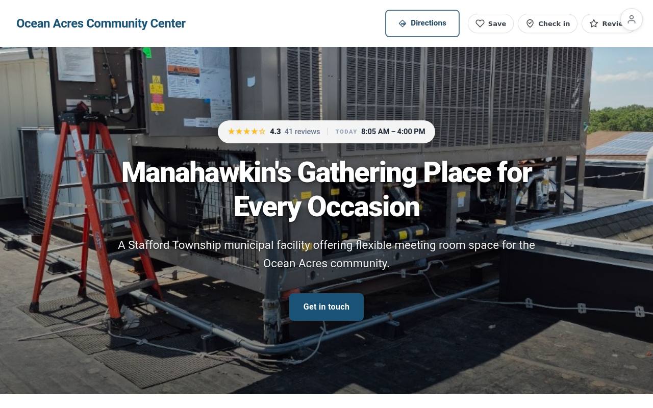 Preview of your live website