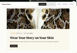 Preview of your live website