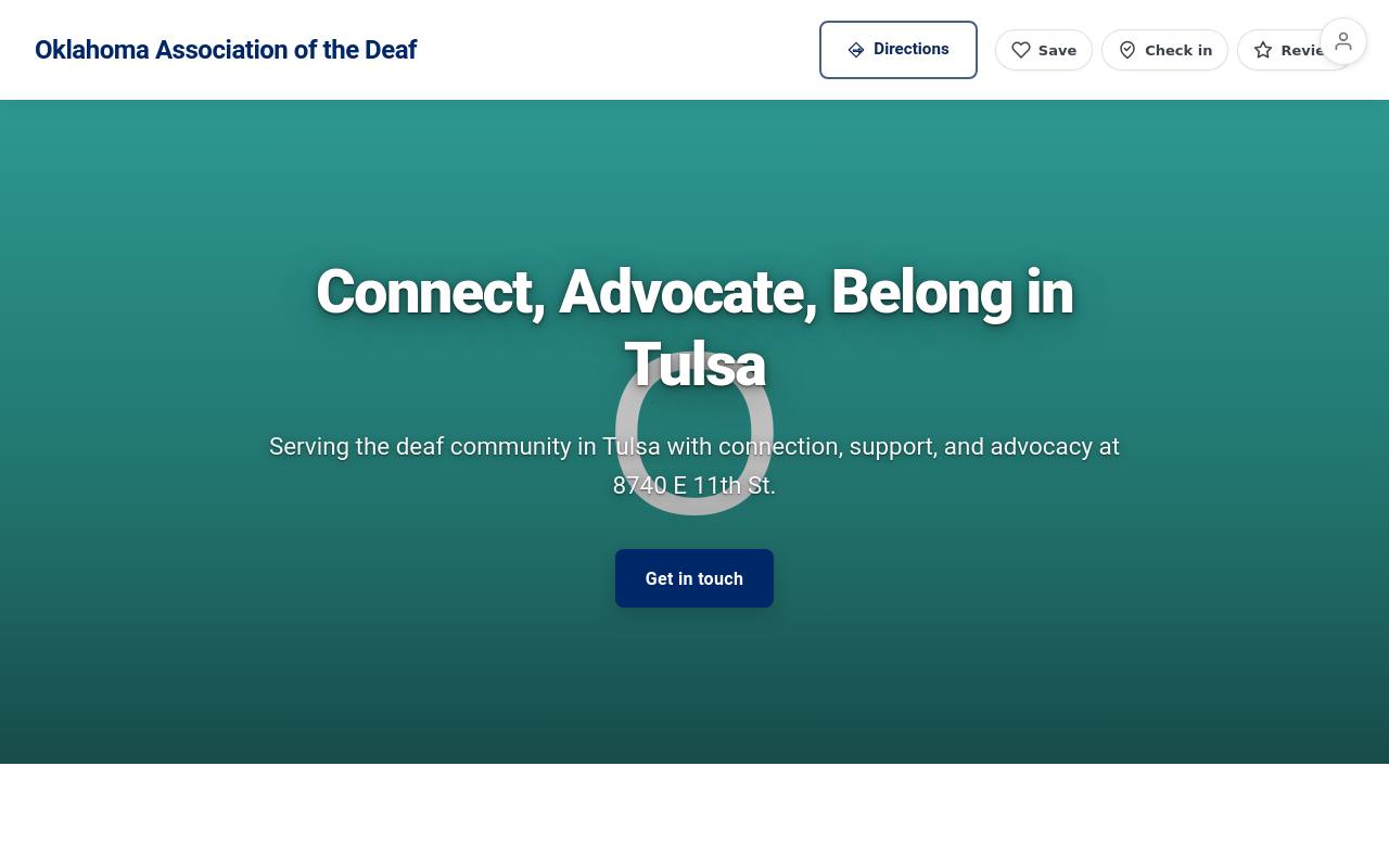 Preview of your live website