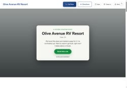 Preview of your live website