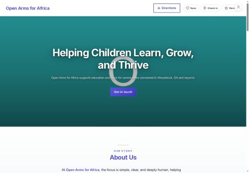 Preview of your live website