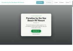 Preview of your live website
