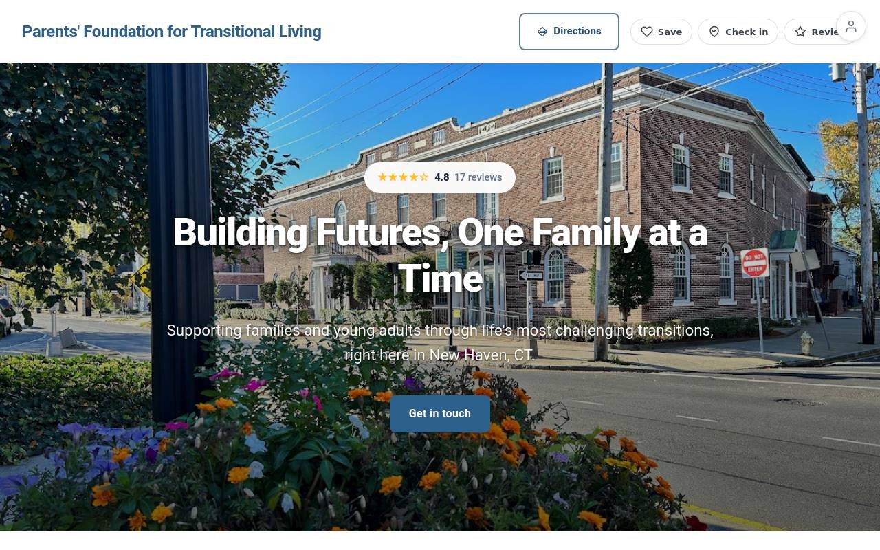 Preview of your live website