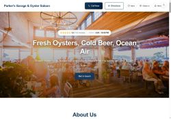 Preview of your live website