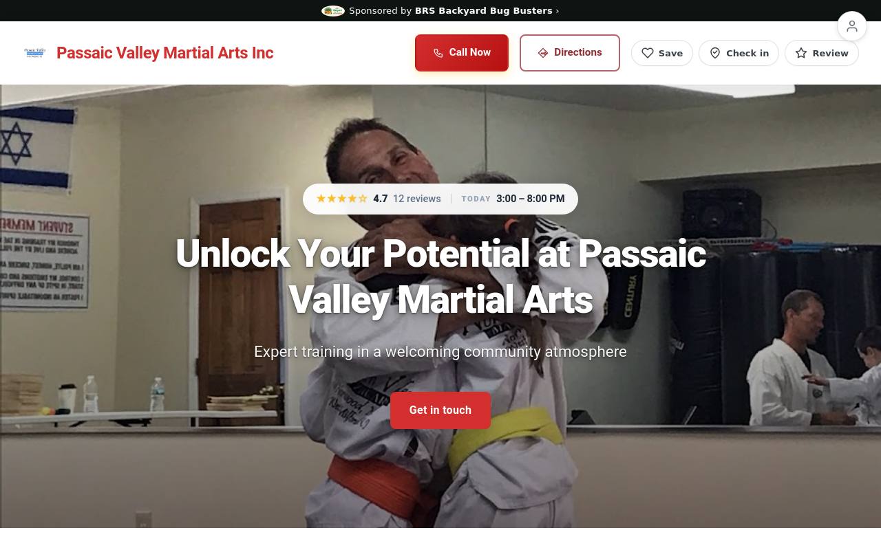 Preview of your live website