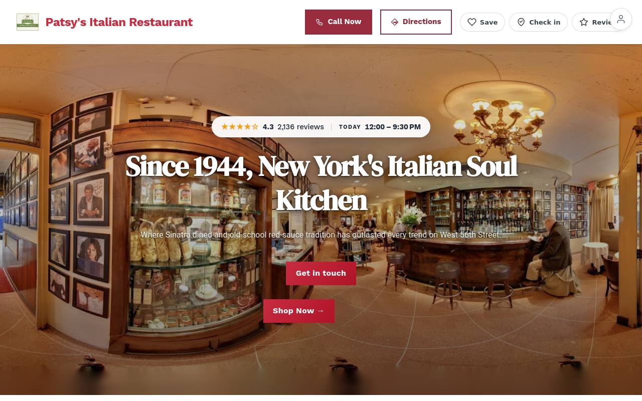 Preview of your live website