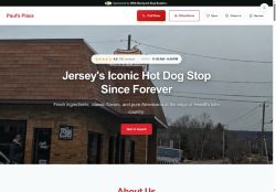 Preview of your live website