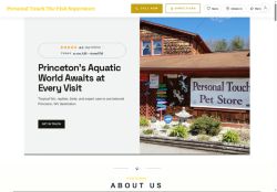 Preview of your live website