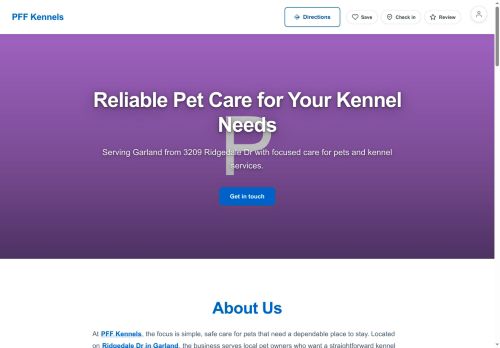 Preview of your live website