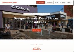 Preview of your live website