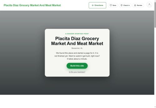 Preview of your live website
