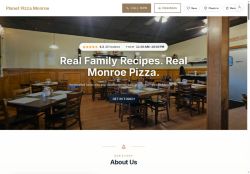 Preview of your live website
