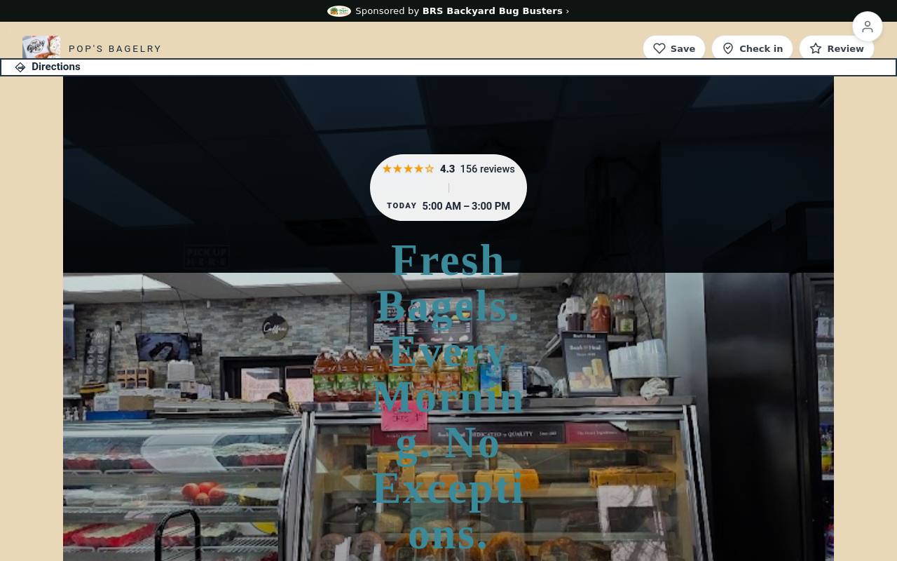 Preview of your live website