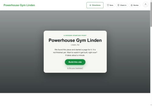 Preview of your live website