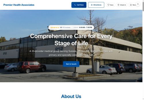 Preview of your live website