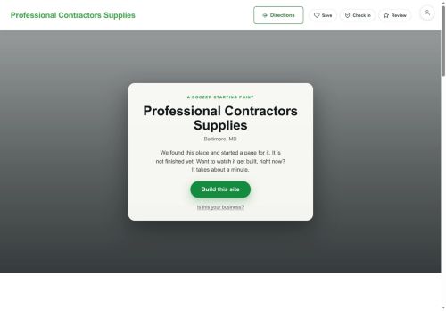 Preview of your live website