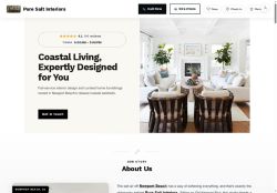 Preview of your live website