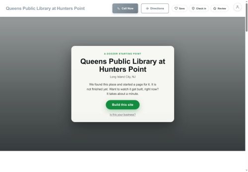 Preview of your live website