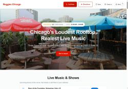 Preview of your live website