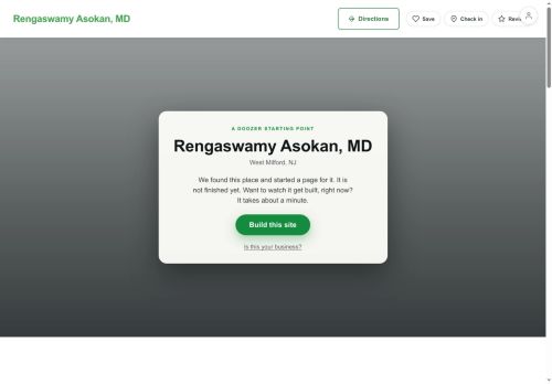 Preview of your live website