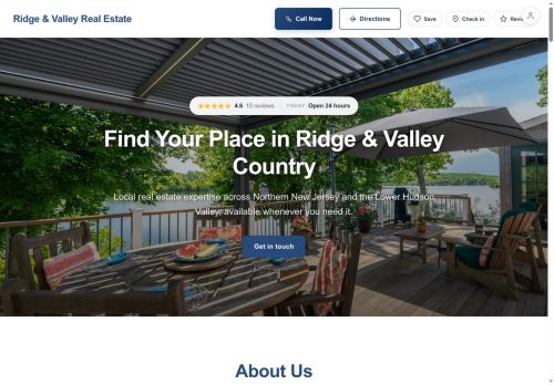Preview of your live website