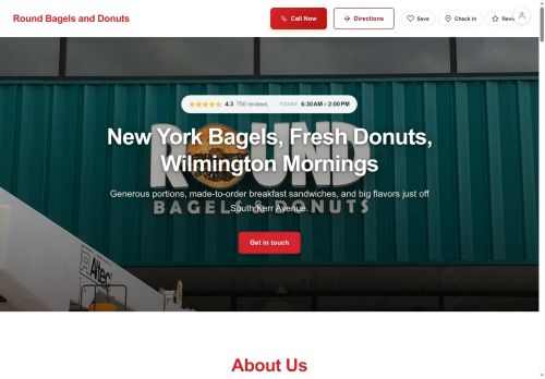 Preview of your live website