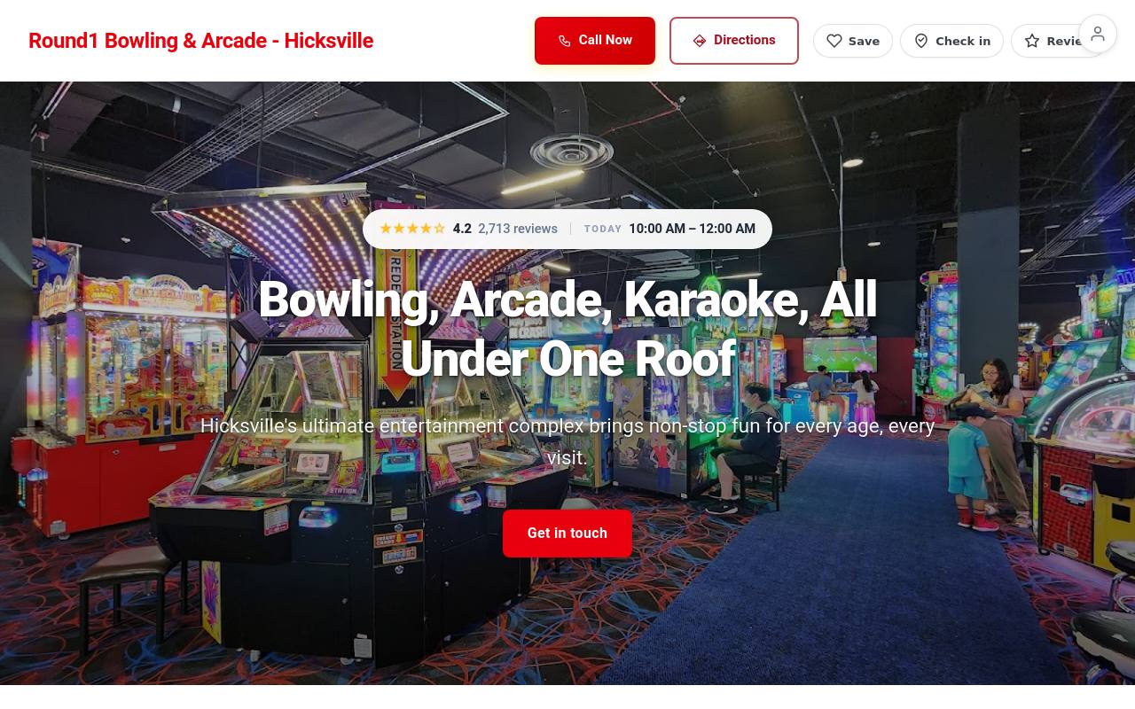 Preview of your live website