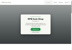 Preview of your live website