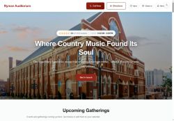 Preview of your live website