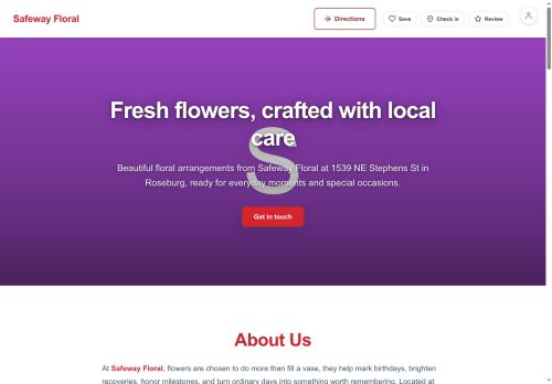 Preview of your live website