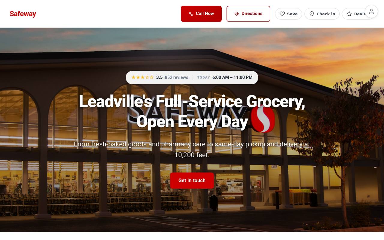 Preview of your live website