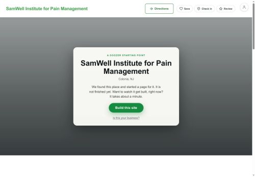 Preview of your live website