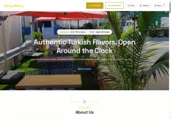 Preview of your live website