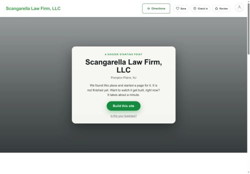 Preview of your live website