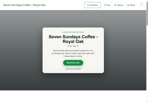 Preview of your live website
