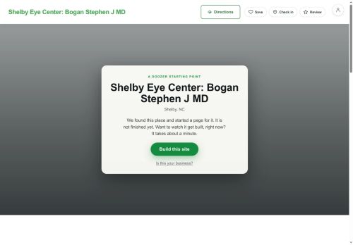 Preview of your live website