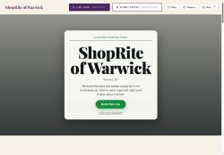 Preview of your live website