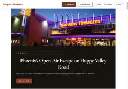 Preview of your live website