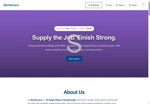 Preview of your live website