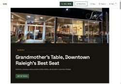 Preview of your live website