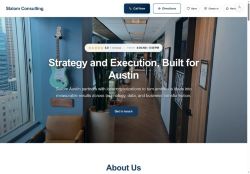 Preview of your live website