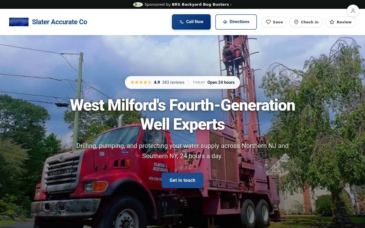 Preview of your live website