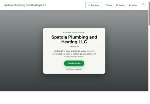 Preview of your live website