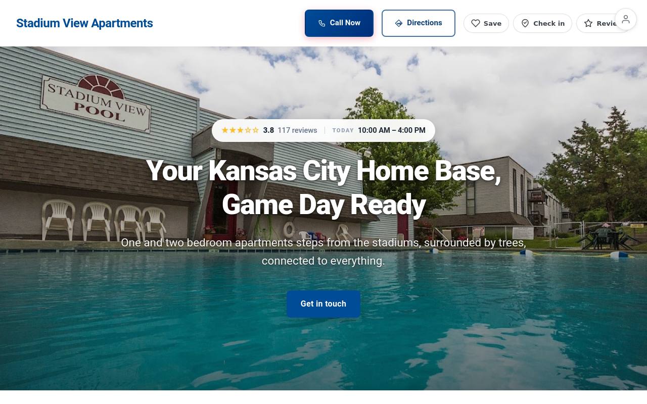 Preview of your live website