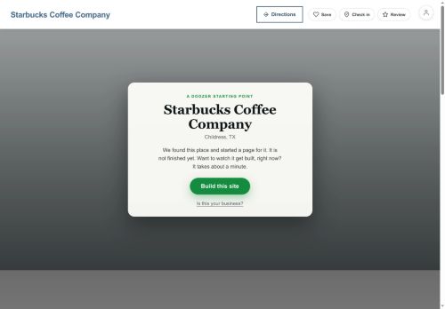 Preview of your live website